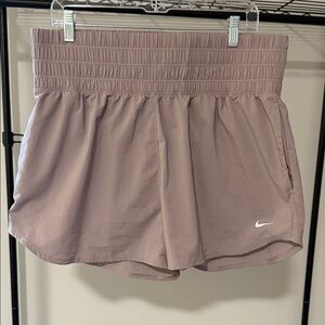 Nike Women's Dusty Pink Athletic Shorts